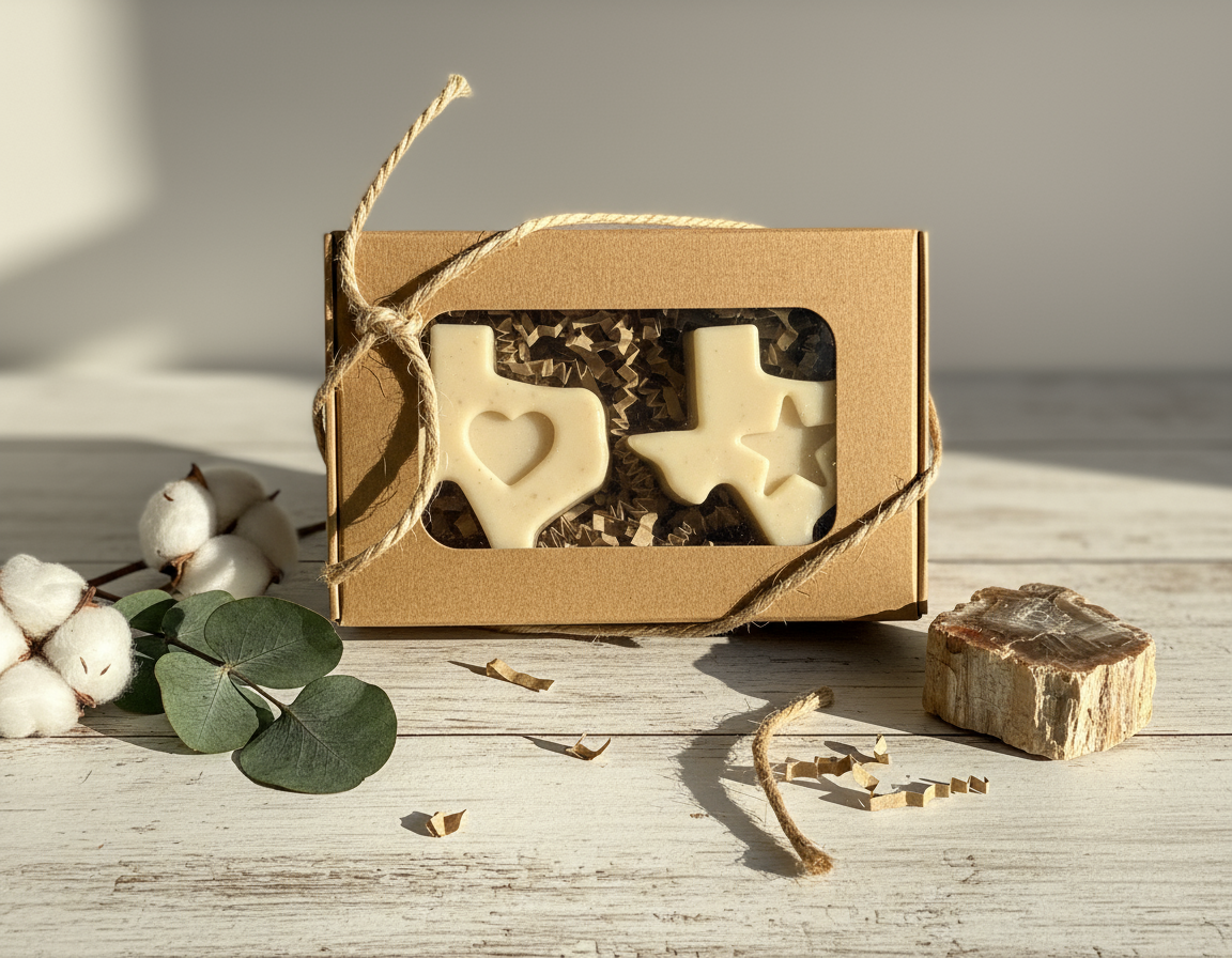 Enhanced Texas soap gift set product photo