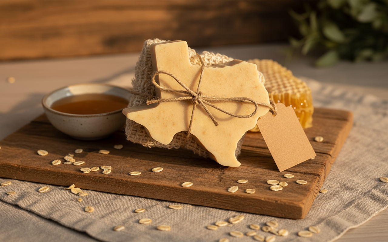 Goat's Milk Soap with Honey & Oatmeal product image